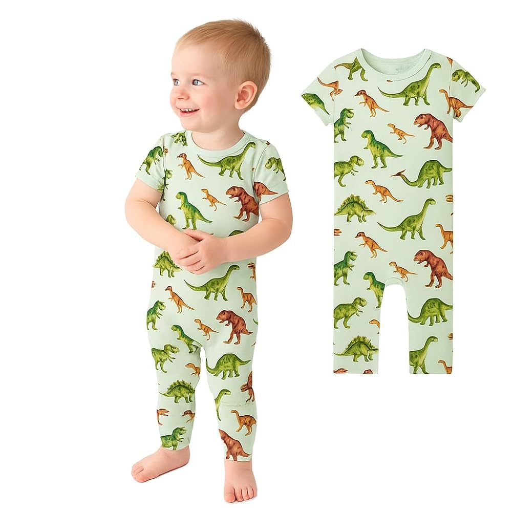 Amazon.com: Posh Peanut Baby Rompers Pajamas - Newborn